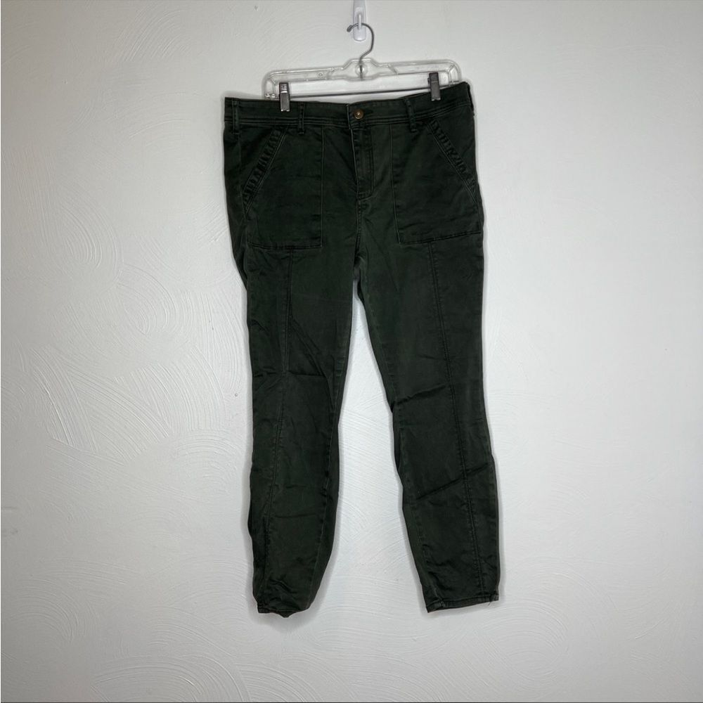 Anthropologie green pants 31P